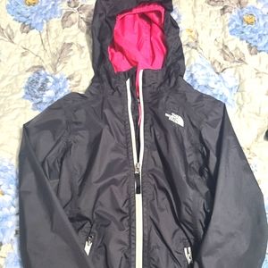 Girls North Face windbreaker